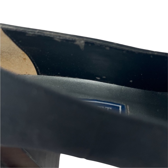 KAREN SCOTT DEIDRE II Navy Blue Block Heels Size 8 1/2 Women’s - Picture 10 of 11